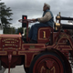 Illustration for article titled Of course Jay Leno is wearing all denim and driving around in an old fire truck